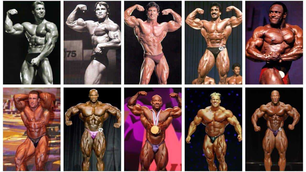 Mr.Olympia de 1965-2016