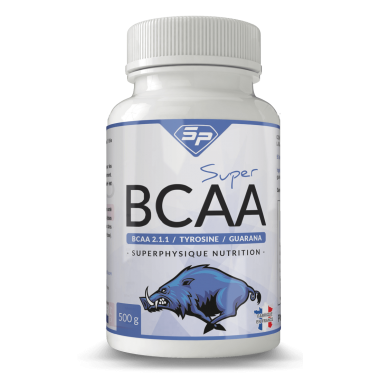 super bcaa superphysique 500 g en poudre fabrique en france