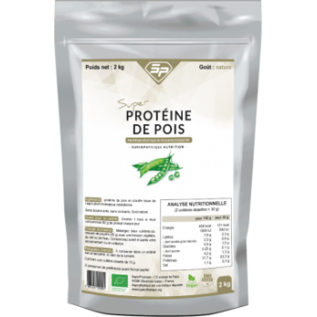 super proteine de pois bio superphysique 2 kg en poudre fabrique en france