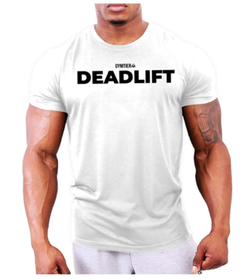 tshirt musculation deadlift