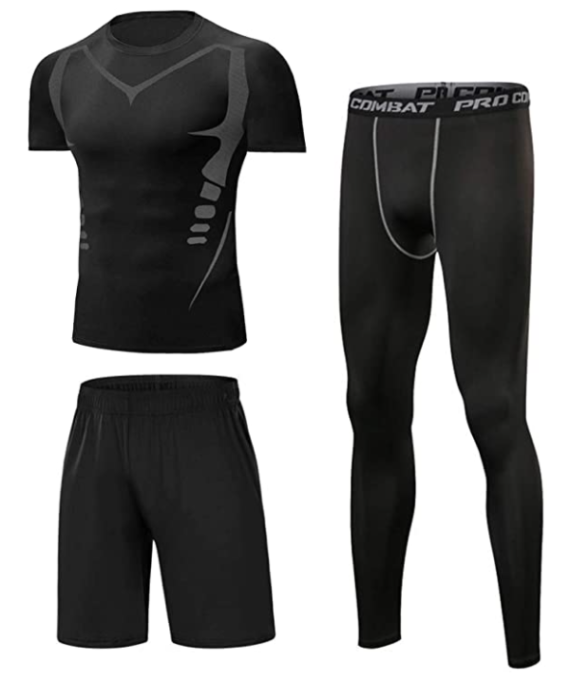 vetements musculation compression lot