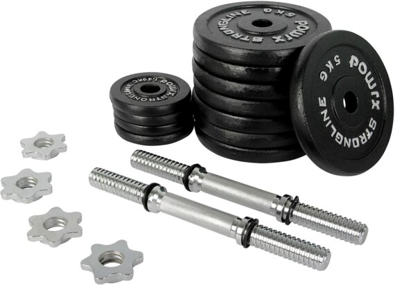 Set halteres powrx pour homegymjpg