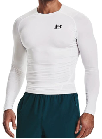 tshirt under armour homegym blanc