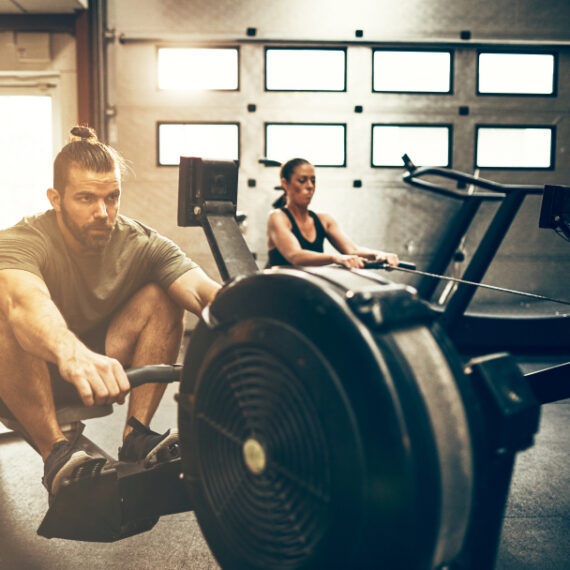 Machine cardio home gym