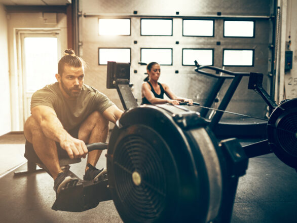 Machine cardio home gym